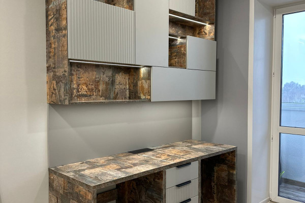 Корпус - ЛДСП Lamarty, фасады - МДФ