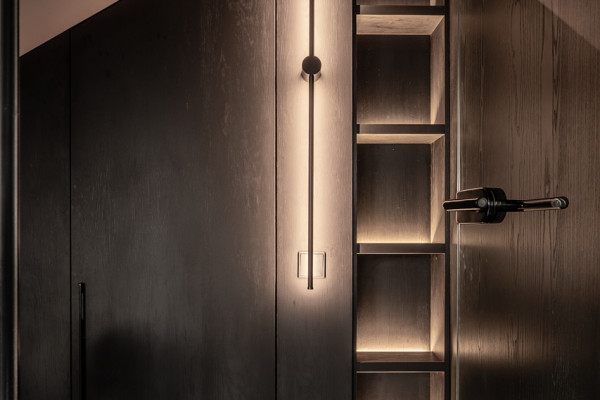 Полки в нише