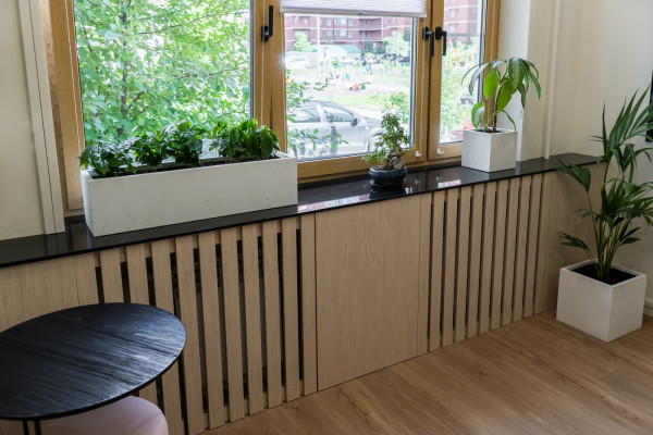 оформление подоконника