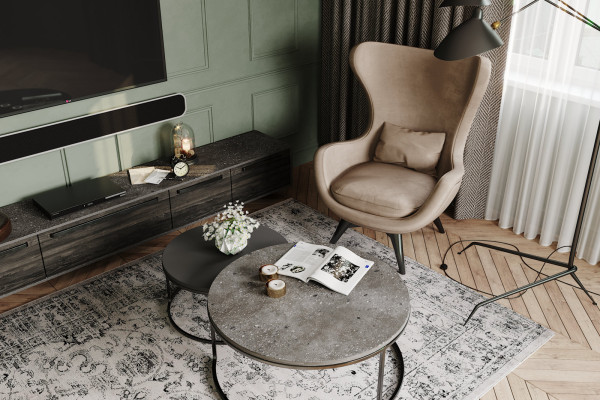 блэквуд, терраццо, графит