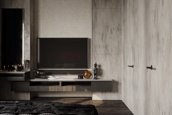 Клио и фреска, шкаф